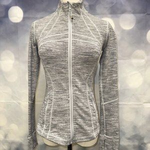 Lululemon Define Jacket Wee Are From Space Nimbus Battleship Gray LUON size 4 XS